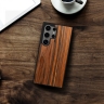 Накладка SkinBacker Wood для Samsung Galaxy S24 Ultra Палисандр Накладка SkinBacker Wood для Samsung Galaxy S24 Ultra Палисандр
