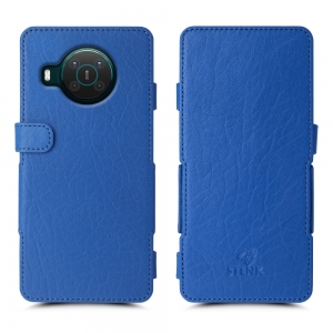 Чехол книжка Stenk Prime для Nokia X10 Ярко синий
