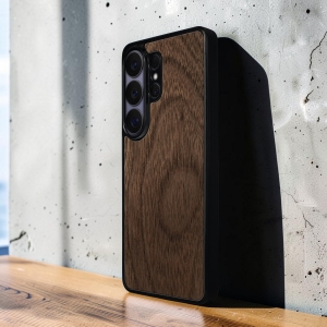Накладка SkinBacker Wood Samsung Galaxy S26 Ultra Американський горіх