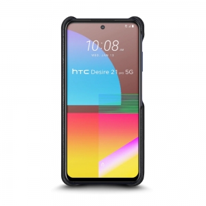 Шкіряна накладка Stenk Reptile Cover для HTC Desire 21 Pro 5G Чорна