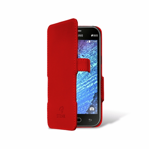 чохол-книжка на Samsung Galaxy J1 (SM J100H) Червоний Stenk Сняты с производства фото 2
