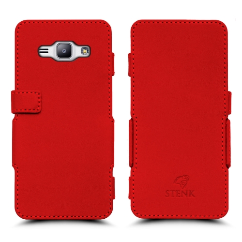 чохол-книжка на Samsung Galaxy J1 (SM J100H) Червоний Stenk Сняты с производства фото 1