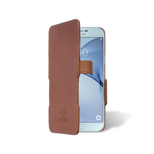 чохол-книжка на Samsung Galaxy A8 Світло-коричневий Stenk Сняты с производства фото 2