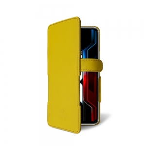 Чехол книжка Stenk Prime для Infinix Note 12 Pro 5G Желтый