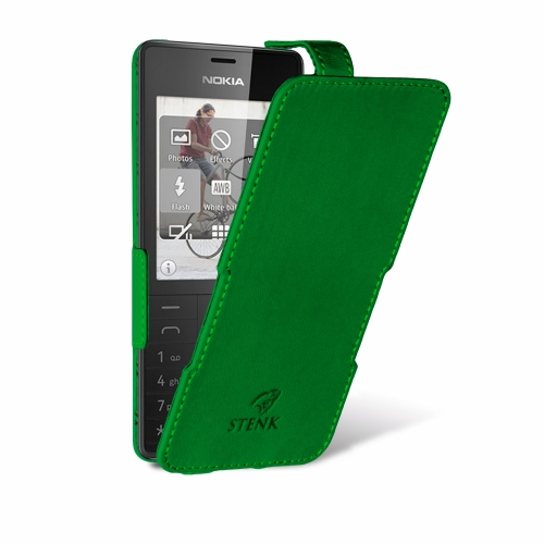 чохол-фліп на Nokia 515 Duo Зелений Stenk Сняты с производства фото 2