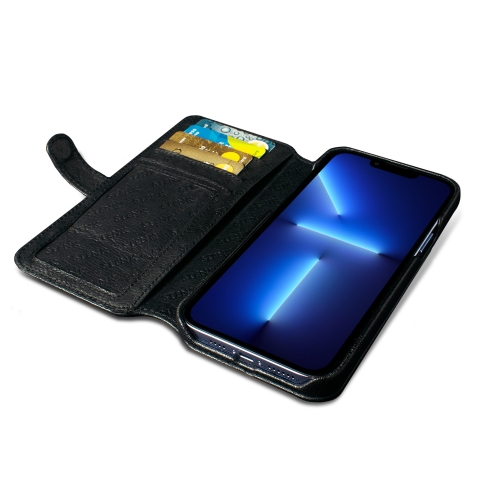 чохол-гаманець на Apple iPhone 15 Чорний Stenk Premium Wallet фото 2