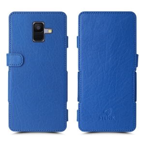 Чехол книжка Stenk Prime для Samsung Galaxy A6 Ярко-синий