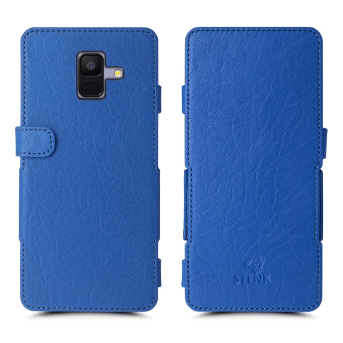 чохол-книжка на Samsung Galaxy A6 Яскраво-синій Stenk Prime фото 1
