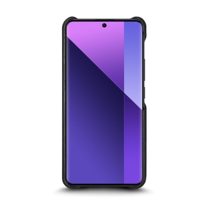 Шкіряна накладка Stenk Reptile Cover для Xiaomi Redmi Note 13 Pro Plus Чорна