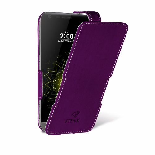 чехол-флип на LG G5 se Сирень Stenk Prime Purple фото 2