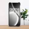 Кожаная накладка Stenk WoodBacker для Realme GT 6T Чёрный