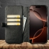 Чехол-портмоне Stenk Premium Wallet для Apple iPhone 16 Pro Чёрный