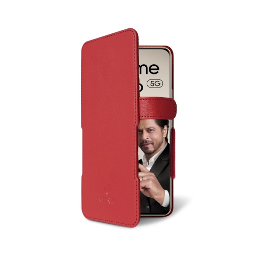 чехол-книжка на Realme 13 Pro Красный  Prime фото 2