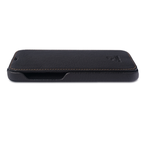 чехол-флип на Apple iPhone 12 mini Черный Stenk Premium фото 5