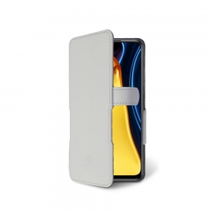 Чехол книжка Stenk Prime для Xiaomi Poco M3 Pro Белый
