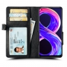 Чехол книжка Stenk Wallet для Realme 8 Pro Черный