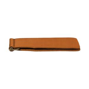 Кожаный зажим для денег Stenk Moneyclip Camel