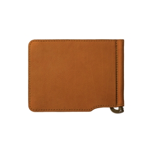 Кожаный зажим для денег Stenk Moneyclip Camel