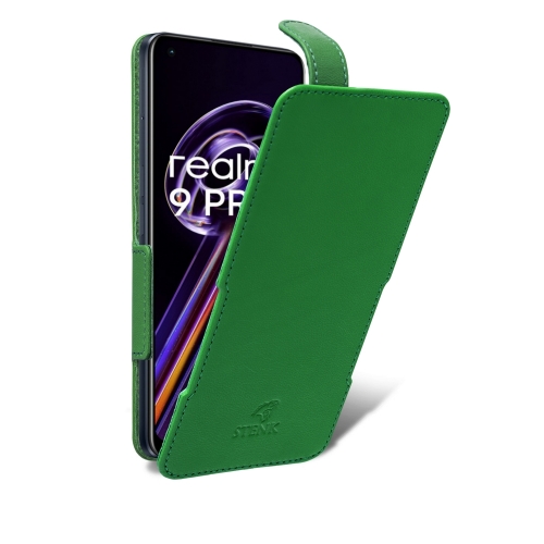 чохол-фліп на Realme 9 Pro Plus Зелений Stenk Prime фото 2