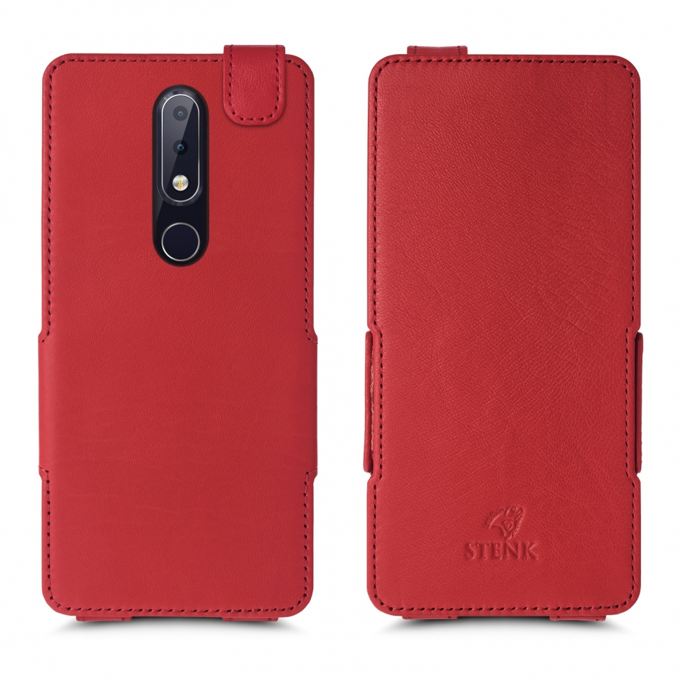 

Чехол флип Stenk Prime для Nokia X6 (2018) Красный