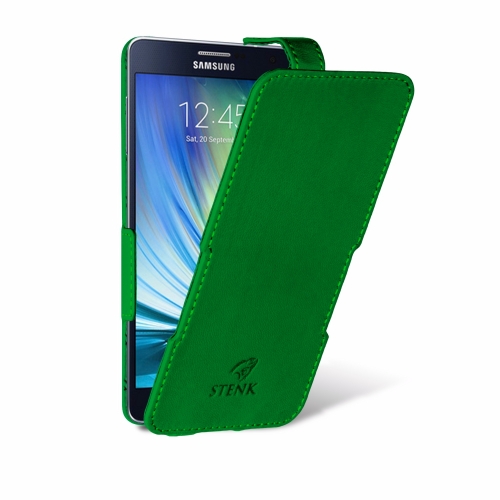 чохол-фліп на Samsung Galaxy A7 Зелений Stenk Сняты с производства фото 2