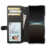 Чехол книжка Stenk Premium Wallet для Sony Xperia 5 IV Чёрный