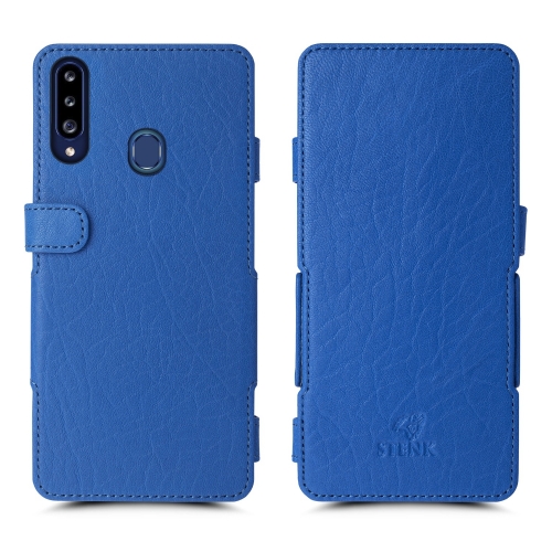 чохол-книжка на Samsung Galaxy A20s Яскраво-синій  Prime фото 1