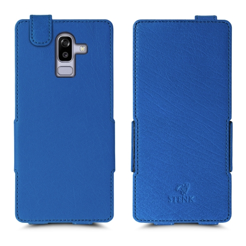 чохол-фліп на Samsung Galaxy J8 (2018) Яскраво-синій Stenk Prime фото 1