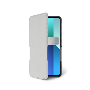 Чехол книжка Stenk Prime для Xiaomi Redmi Note 13 4G Белый