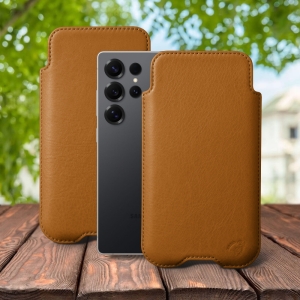 Футляр Stenk Sportage Samsung Galaxy S25 Ultra Camel