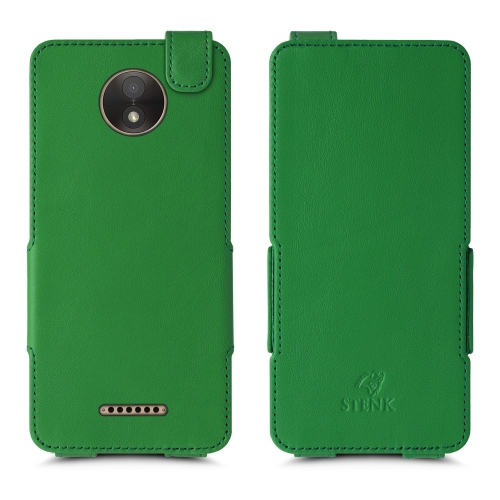 чохол-фліп на Motorola Moto C Plus (XT1723) Зелений Stenk Сняты с производства фото 1
