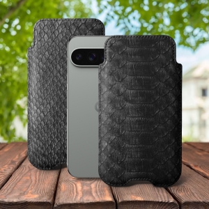 Футляр Stenk Sportage Python для Google Pixel 9 Pro Чорний