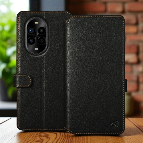 чехол-кошелек на HuaWei Nova 13 Pro Черный Stenk Premium Wallet фото 1