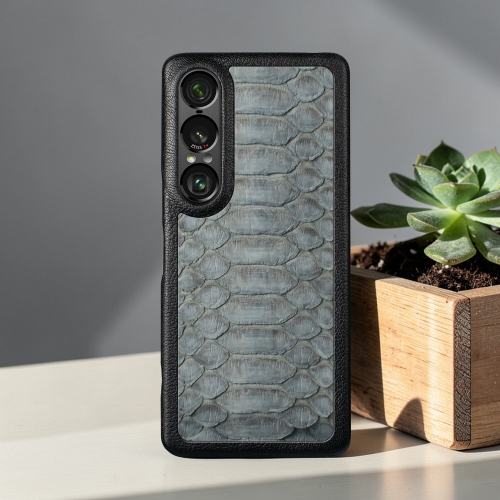 бампер на Sony Xperia 1 VII Серый Stenk ExBacker фото 1