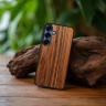 Накладка SkinBacker Wood для Samsung Galaxy S24 Палисандр Накладка SkinBacker Wood для Samsung Galaxy S24 Палисандр