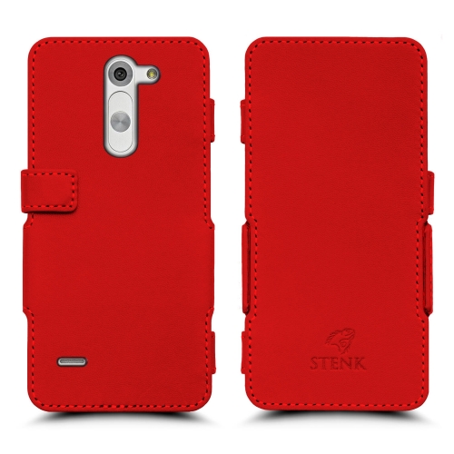 чохол-книжка на LG G3 Stylus Duo D690 Червоний Stenk Сняты с производства фото 1