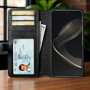 Чохол книжка Stenk Premium Wallet для HuaWei Nova 11 Чорний