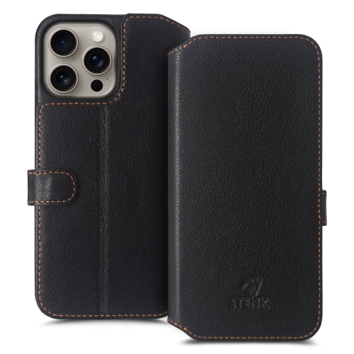 чохол-гаманець на Apple iPhone 15 Pro Чорний Stenk Premium Wallet фото 1
