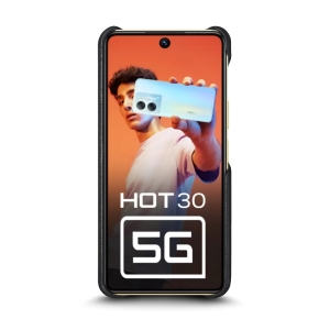 Шкіряна накладка Stenk Reptile Cover для Infinix Hot 30 5G Чорний