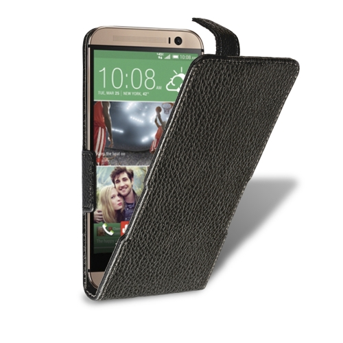 чохол-фліп на HTC One M8 Чорний Liberty Сняты с производства фото 2