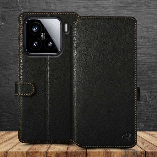 чехол-кошелек на Xiaomi 15 Черный Stenk Premium Wallet фото 1