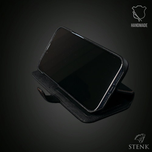 чехол-кошелек на Xiaomi 15 Черный Stenk Premium Wallet фото 3