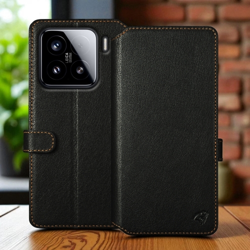 чехол-кошелек на Xiaomi 15 Черный Stenk Premium Wallet фото 1