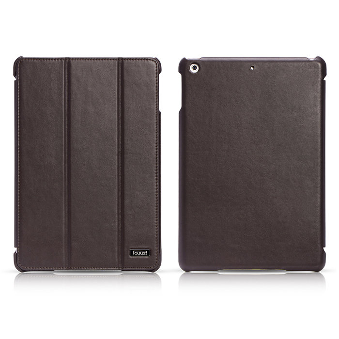 Чохол iCarer для iPad Air Ultra-thin Genuine Brown