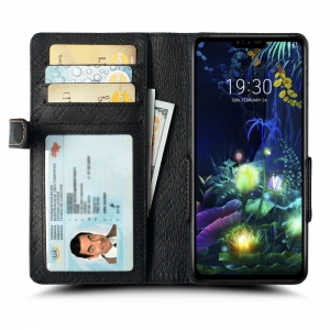 Чохол книжка Stenk Wallet для LG V50 ThinQ Чорний