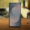 Шкіряна накладка Stenk ExBacker Python Scales для Samsung Galaxy S25 FE Чорний