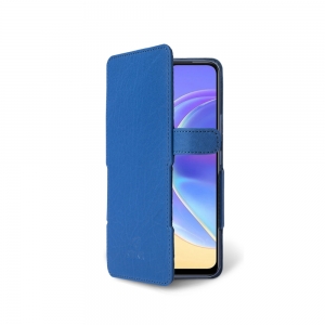 Чехол книжка Stenk Prime для Vivo V21e 4G Ярко синий