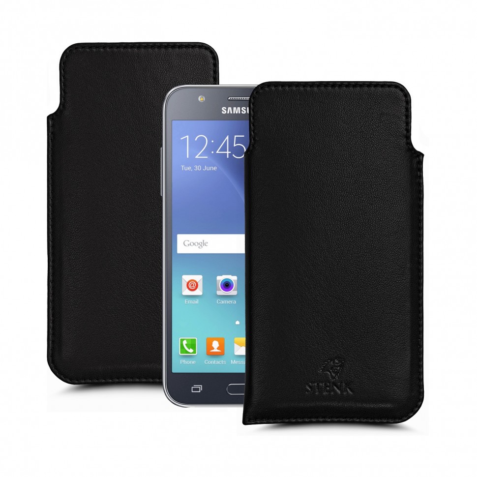

Футляр Stenk Elegance для Samsung Galaxy J7 Чёрный, Черный