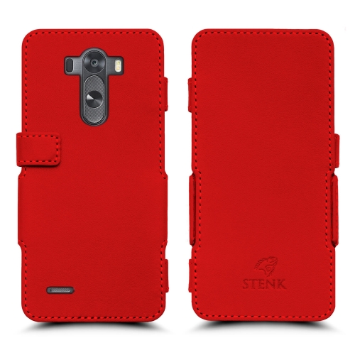 чохол-книжка на LG G3s Duo D724 Червоний Stenk Сняты с производства фото 1