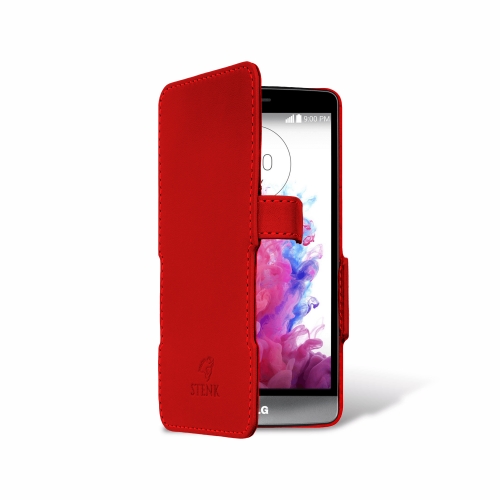 чохол-книжка на LG G3s Duo D724 Червоний Stenk Сняты с производства фото 2